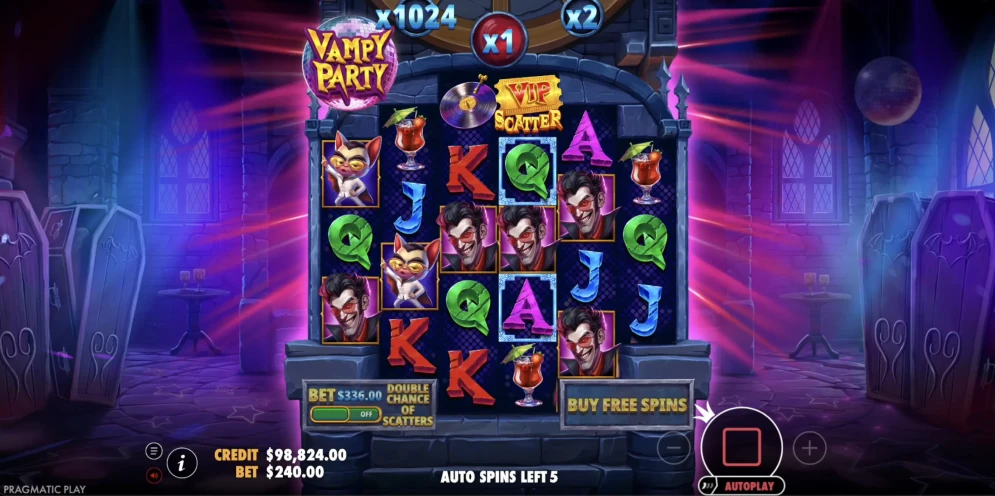 Vampy Party Slot